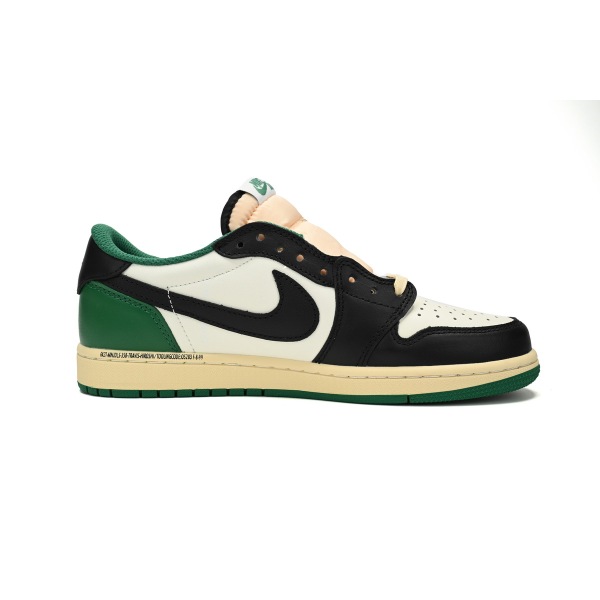 PKGoden Jordan 1 Low Black Green Barb Travis Scott,DM7866-128