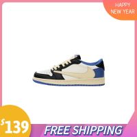Free Shipping -  PKGoden Jordan 1 Low OG SP fragment design x Travis Scott, DM7866-140