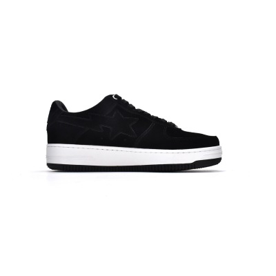 PKGoden A Bathing Ape Bape Sta Low Morandi Black,1G70-109-0011