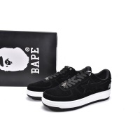 PKGoden A Bathing Ape Bape Sta Low Morandi Black,1G70-109-0011