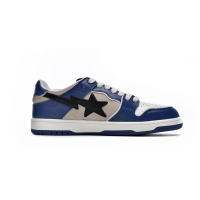 PKGoden A Bathing Ape Bape Sta Low white blue 1G70-109-0029