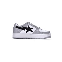 BMLin A Bathing Ape Bape Sta Low White Grey   1H70-191-002