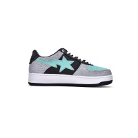 BMLin A Bathing Ape Bape Sta Low Grey Black 1H70-191-002