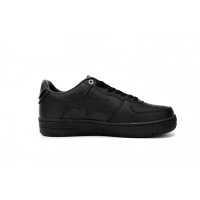 BMLin A Bathing Ape Bape Sta Low Black,1J30 -191- 013