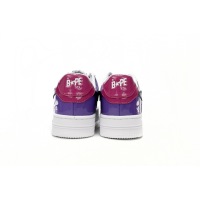 BMLin A Bathing Ape Bape Sta Low Purple Mirror Surface,1H20 191 046