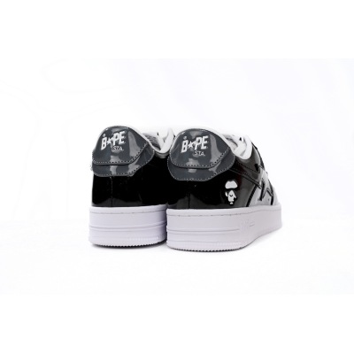 BMLin A Bathing Ape Bape Sta Low Black Grey Baolan,1H20 191 046