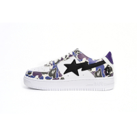 BMLIN A Bathing Ape Bape Sta Low White Purple Color Spray,1J22 291 004