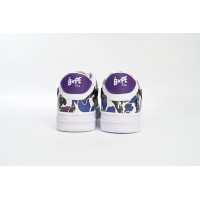 BMLIN A Bathing Ape Bape Sta Low White Purple Color Spray,1J22 291 004