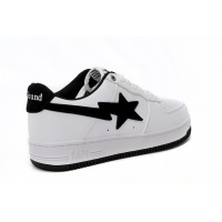 BMLIN A Bathing Ape Bape Sta Low White And Black Tick,1173-191-912