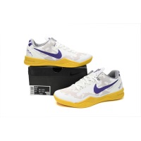 PKGoden Kobe 8 White Purple-Yellow,555035-101