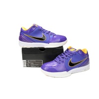 OG Kobe 4 Protro Undefeated Los Angeles Lakers,CQ3869-500