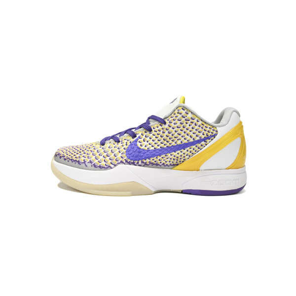 PKGoden Kobe 6 White Purple Yellow,CW2190-105