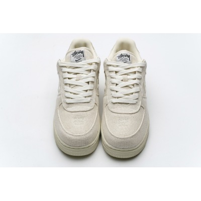 PKGoden Air Force 1 Low Stussy Fossil