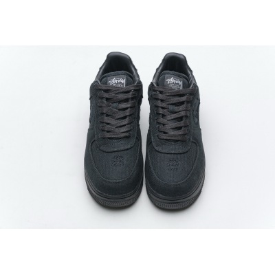 PKGoden Air Force 1 Low Stussy Black