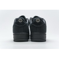 PK GOD Air Force 1 Low Stussy Black