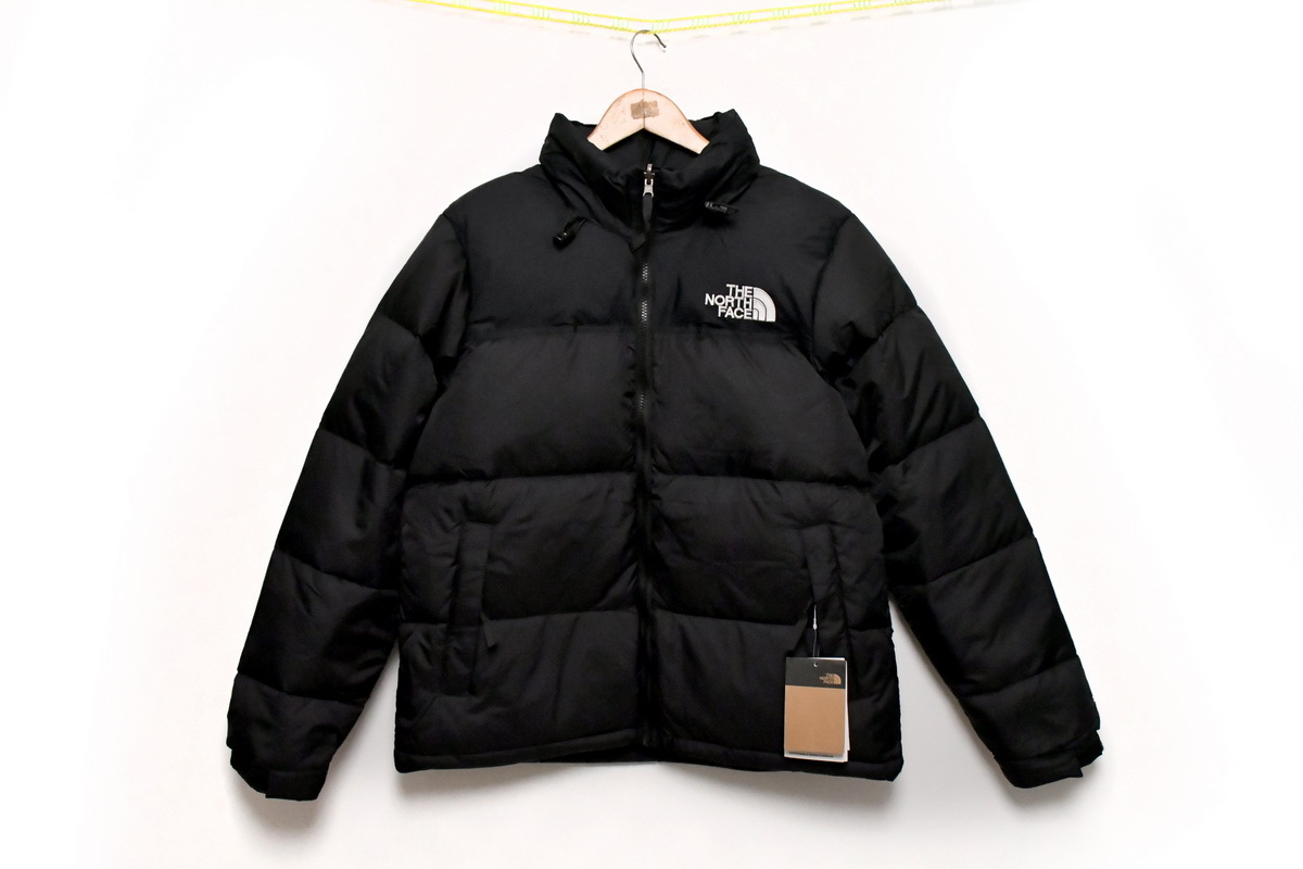 clothes - LJR The North Face 1996 Retro Nuptse 700 Fill Packable Jacket Recycled TNF Black