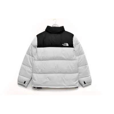 clothes - LJR The North Face Splicing White And Black 02