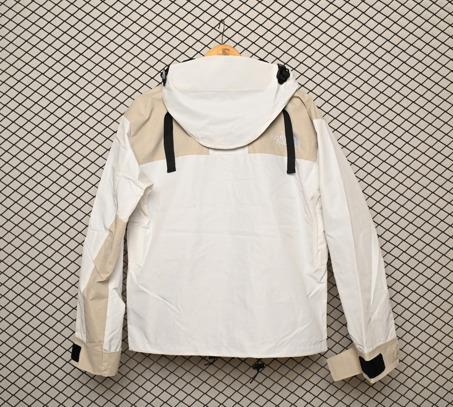 clothes - LJR The North Face Black and Milk White Color Matching