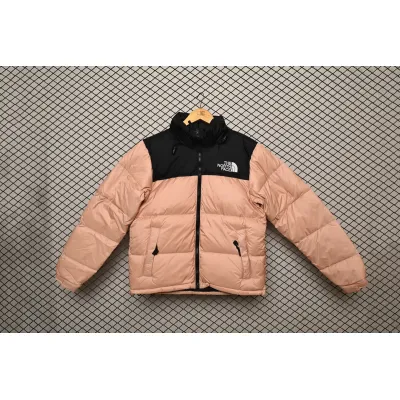 clothes - LJR The North Face Splicing White And Pink 01