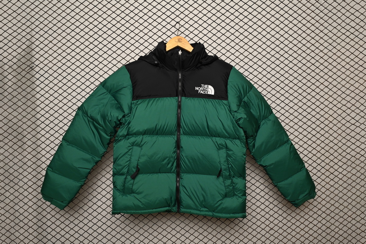 clothes - LJR The North Face Splicing White And Green