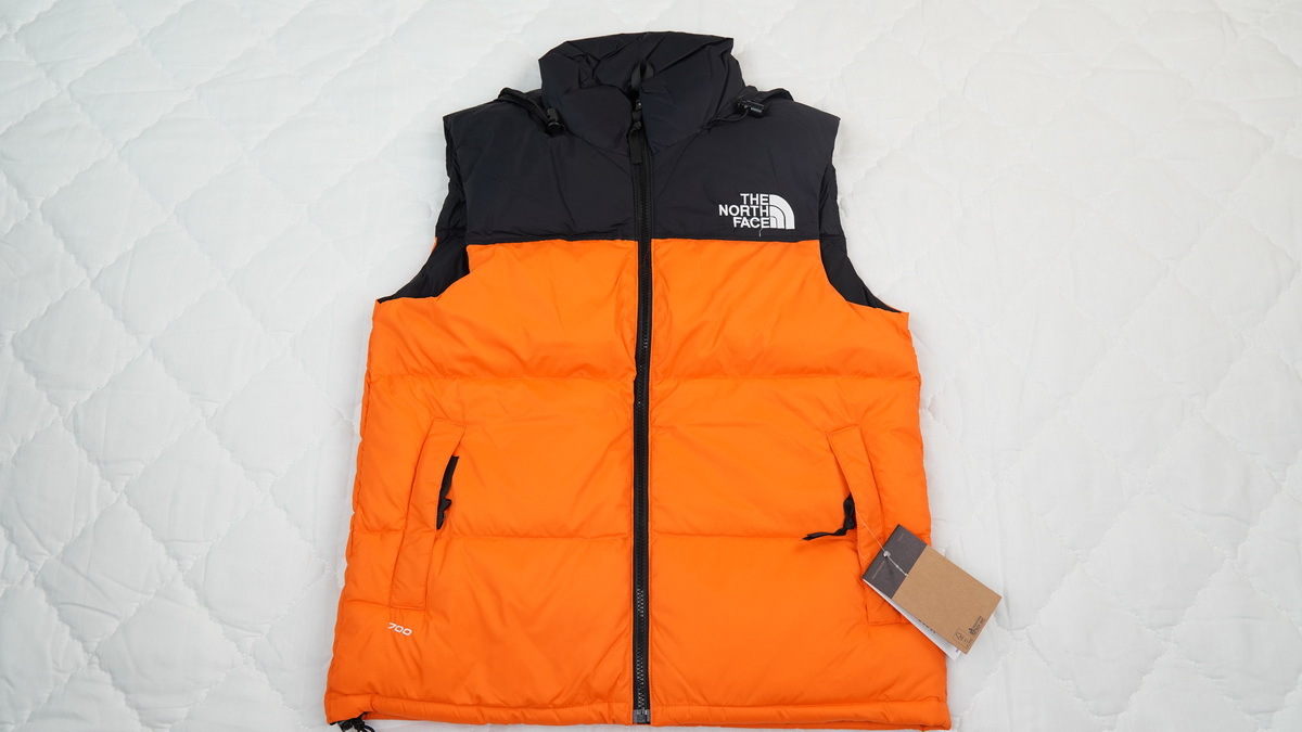 clothes - LJR The North Face Yellow Color Orange