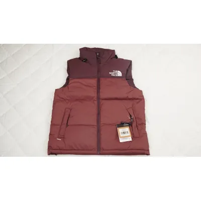 clothes - LJR The North Face Yellow Color Wine Red 01