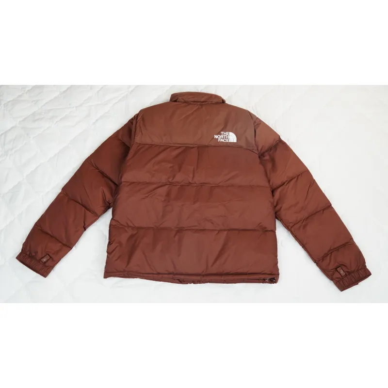 clothes - LJR The North Face Nuptse 1996 Puffer Jacket Brown