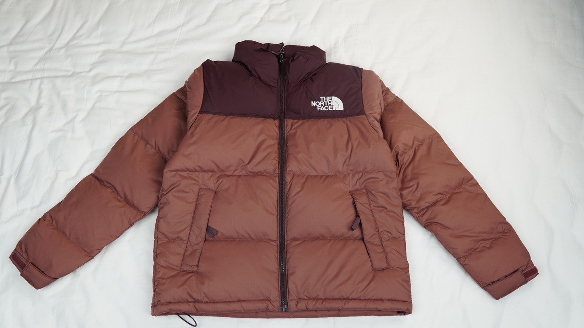clothes - LJR The North Face 1996 Splicing White And Red Brown