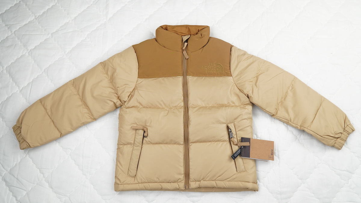 clothes - LJR The North Face 1996 Splicing White And Wheat