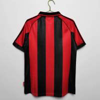 Best Reps Serie A 1998/99 AC Milan Retro Home  Soccer Jersey