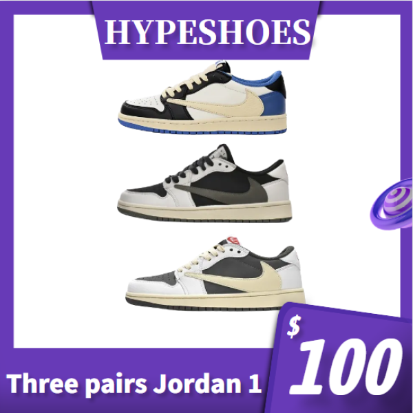 🔹100$Three pairs Jordan 1 Low1