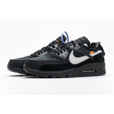 PKGoden Air Max 90 OFF-WHITE Black,AA7293-001