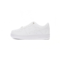 {20$ OFF, Litmited Time} OG A Bathing Bapesta Sta Low M2 White Leather