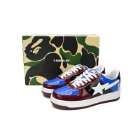 Special Sale A Bathing Ape Bape Sta Low Baijiu red blue 1H22-191-027