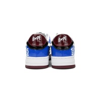 Special Sale A Bathing Ape Bape Sta Low Baijiu red blue 1H22-191-027