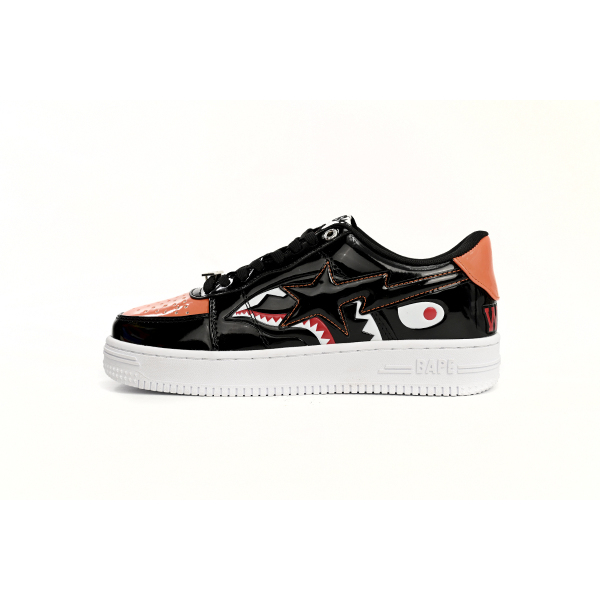 Special Sale A Bathing Ape Bape Sta Low  Orange Shark 1H30-191-005