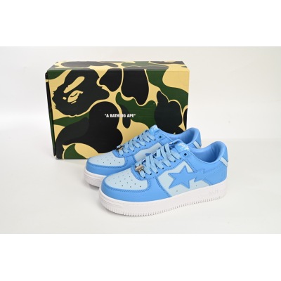 Special Sale A Bathing Ape Bape Sta Low  All Sky Blue OZXSHM-191-006K