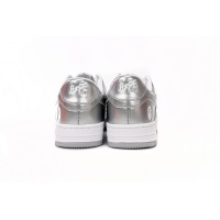 Special Sale A Bathing Ape Bape Sta Low Silver 1H73 191 921