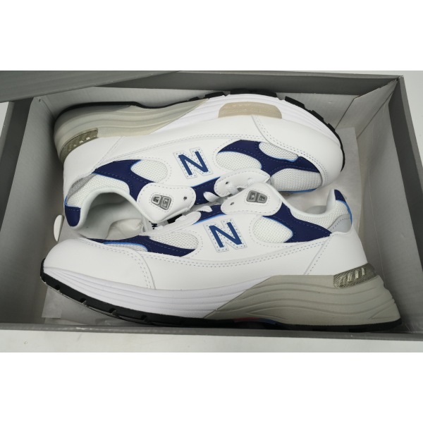 OG New Balance 992 White Navy M992EC