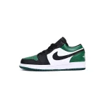  Air Jordan 1 Low Green Toe 553558-371