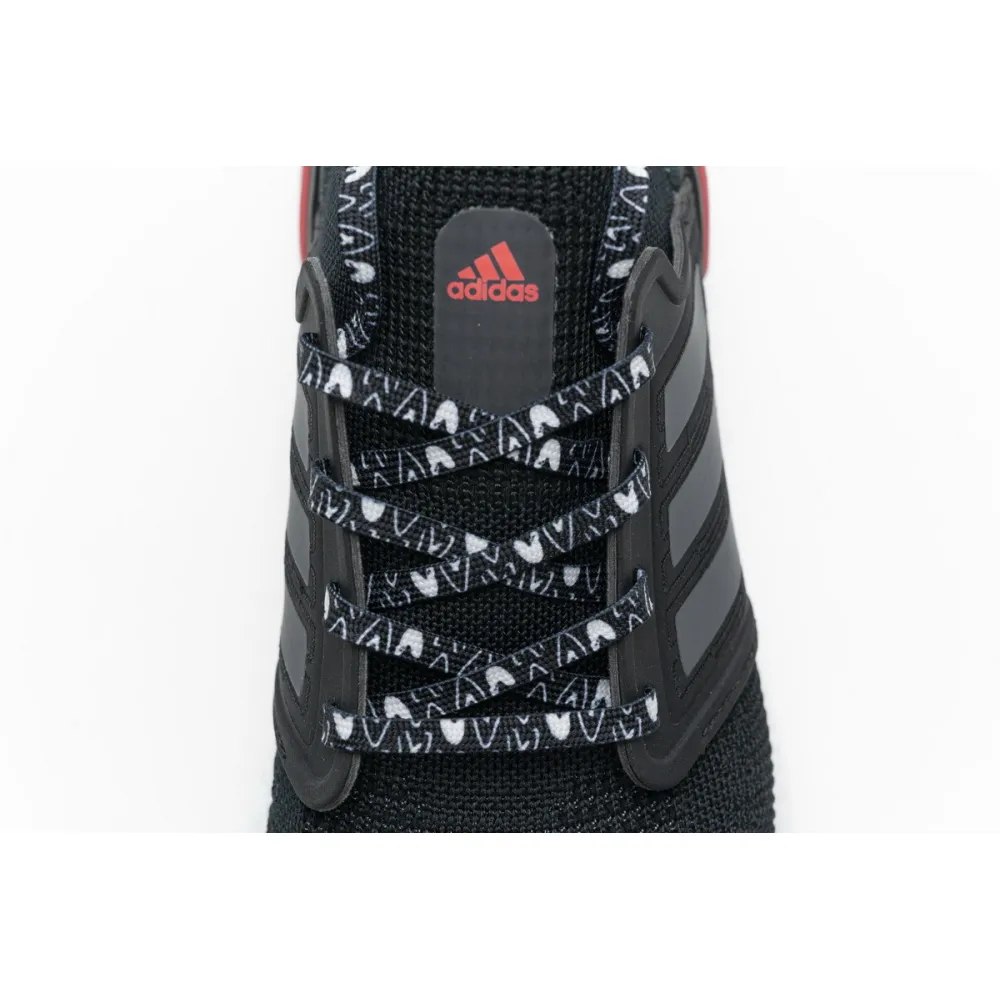 Adidas Ultra BOOST 20 Black White Red FX8895