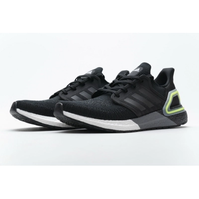 Adidas Ultra BOOST 20 CONSORTIUM Black Grey Green Real Boost FY3452 01