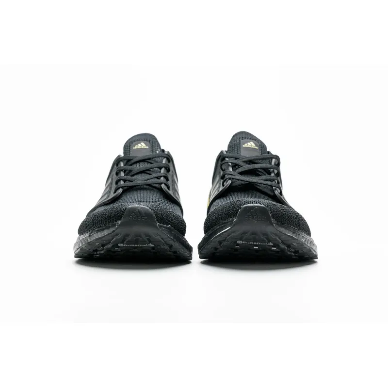 Adidas Ultra Boost 20 Core Black Gold Metallic EG0754