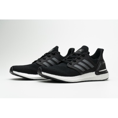 Adidas Ultra Boost 20 Core Black Night Metallic EF1043 01