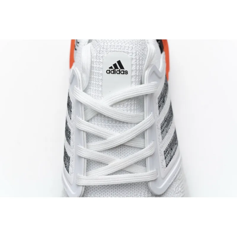 Adidas Ultra BOOST 20 Splatter White Black EG0699