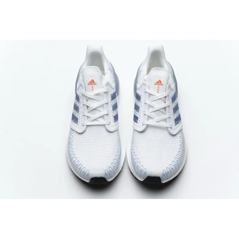 Adidas Ultra BOOST 20 White Light Blue FY3454