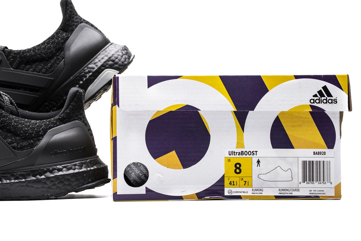 Adidas Ultra Boost 3.0 Triple Black BA8920