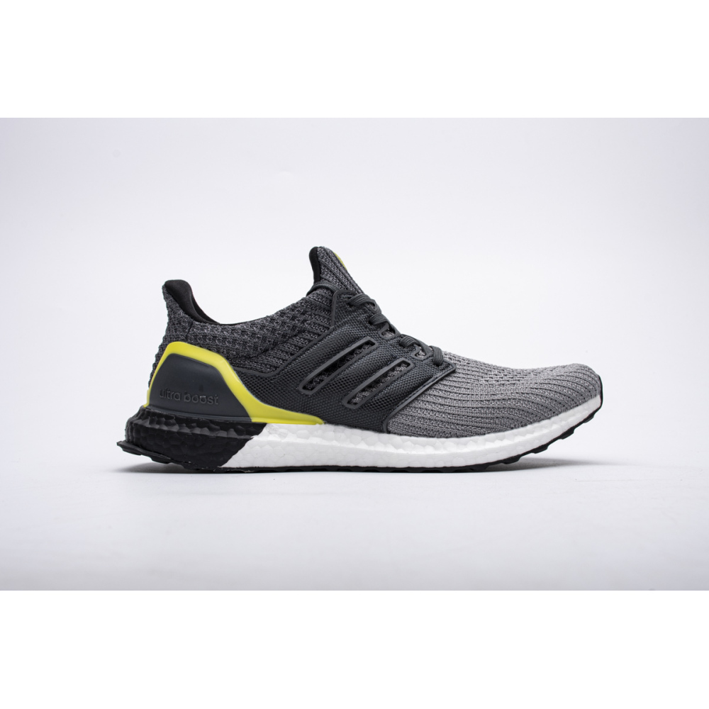 Adidas Ultra Boost 4.0 Grey Black Yellow G54003
