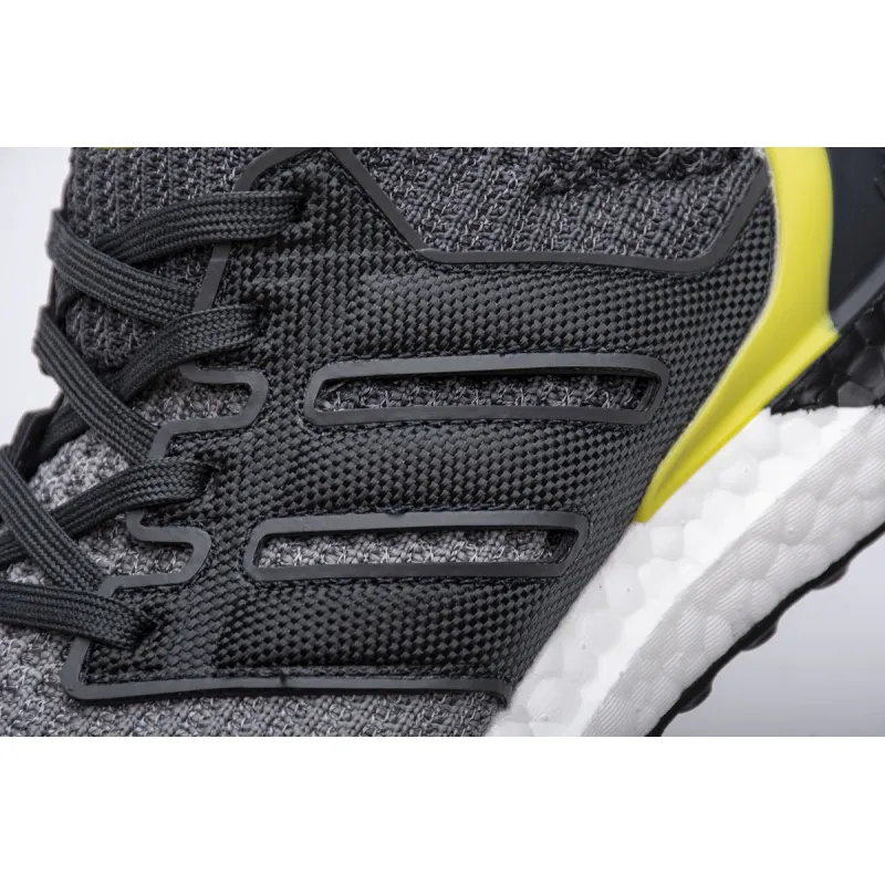 Adidas Ultra Boost 4.0 Grey Black Yellow G54003