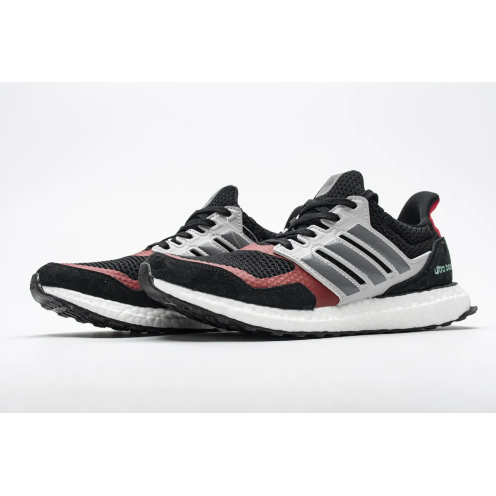 Adidas Ultra Boost S&amp;L Black Grey Power Red EF0724